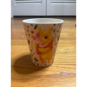 Disney Winnie the Pooh Piglet Fun in the Flower Garden Ceramic Mug Cup